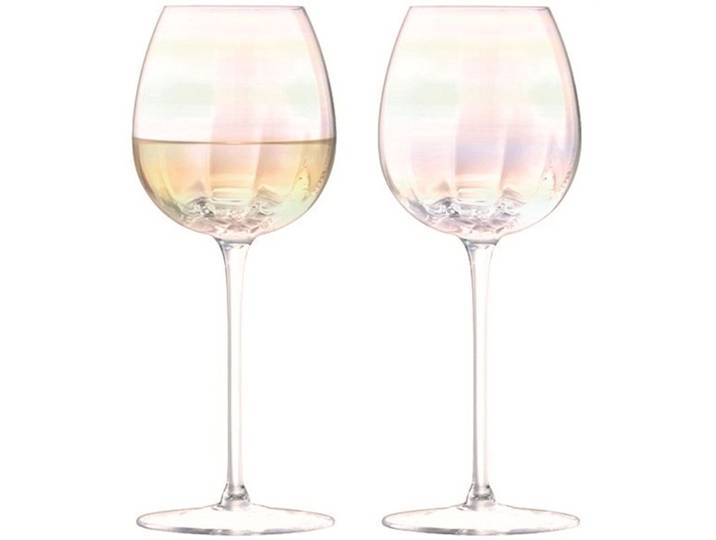 LSA International Weissweingläser-Set Pearl Perlmutt Glas H 20.6 cm 0.325 l 2 Stk