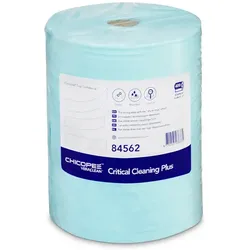 CHICOPEE Veraclean Critical Plus Putztuchrolle türkis 37x29 cm, 400 Einzelblatt je Rolle, 148 m pro Rolle, 1 Rolle