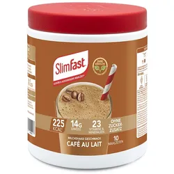SLIM FAST Pulver Cafe au Lait 365 g