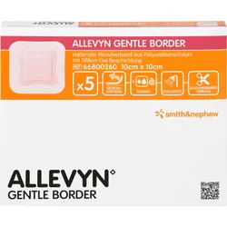 Allevyn Gentle Border 10x10cm Verband 5 ST