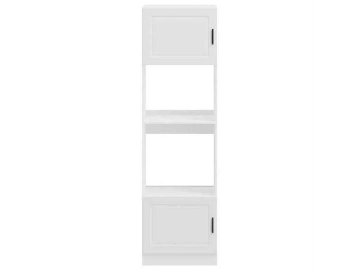 SALE d'hiver  Placards de four 2 pcs - MANGO - Colonnes cuisine - Porto blanc bois d'ingénierie EU189