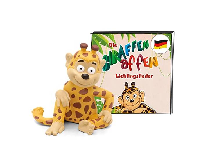 tonies Hörfiguren für Toniebox, Die Giraffenaffen – Die Giraffenaffen Lieblingslieder, Kinderlieder für Kinder ab 6 Jahren, Spielzeit ca. 66 Minuten