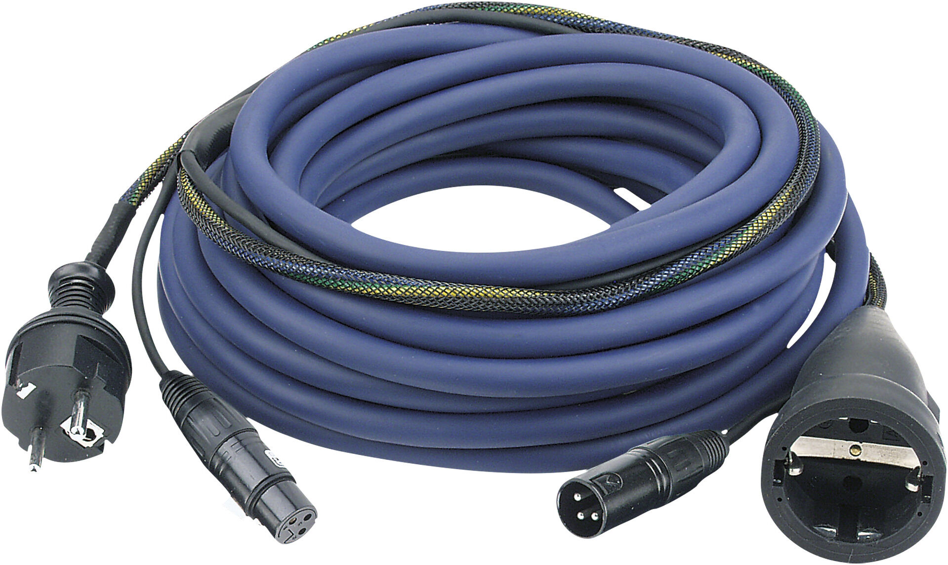 DAP Audio Fp09 – Schuko/xlr F – Schuko/xlr M – Audio/strom 15 M