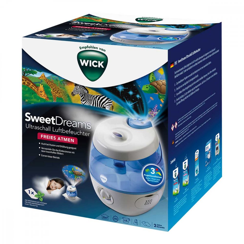KAZ Europe SA Wick Sweetdreams 2in1 Ultraschall Luftbefeuchter 11562623