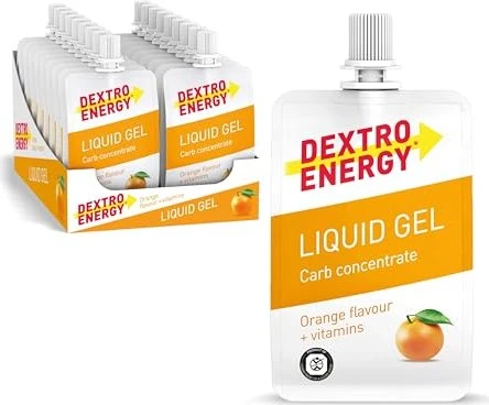 Dextro Energy Liquid Gel, Orange 18x60 ml Gel