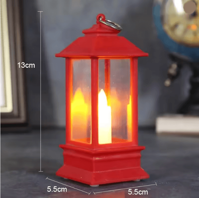 Inspire Essentials Vintage LED Lamp Night Light red