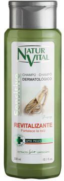 Natur Vital Champô Sensitive Revitalizante Ginseng 300 ml
