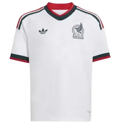 adidas Mexiko 26 Auswärts Trikot Kinder - white - 176