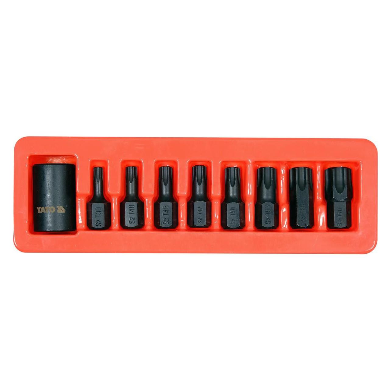 Yato KLUCZE TORX UDAROWE 8 elem. 10664 (YT-10664)
