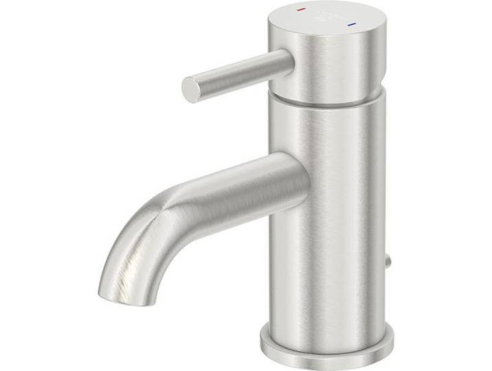 Steinberg Serie 100 Waschtischarmatur mit Ablaufgarnitur, Ausladung 100 mm, 1001000BN
