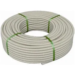 Pipelife, Leitungsführung, flexibele buis met extra gladde binnenlaag 16mm - crÃ ̈me per rol 100 meter (1196020303)