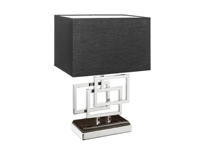 Design Tischlampe „Leonor“ Silber Invicta Interiors
