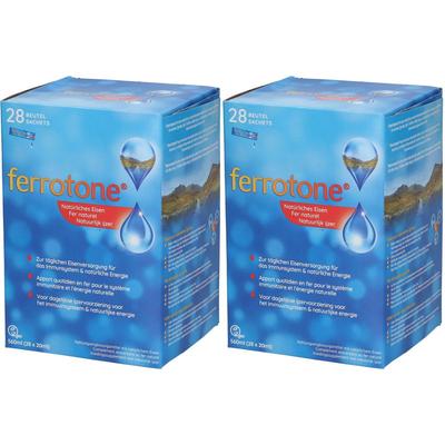 ferrotone Natürliches Eisen Doppelpack 2x28x20 ml Beutel