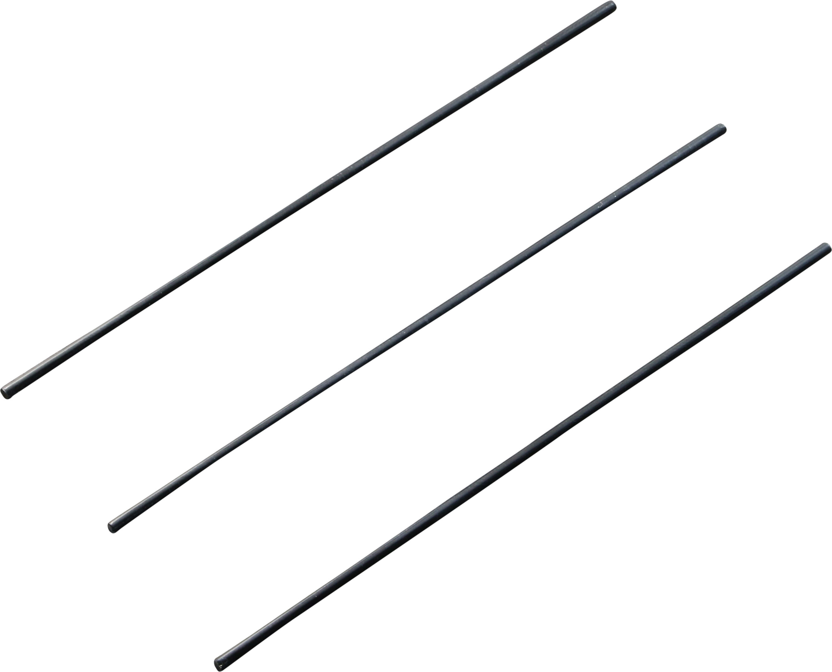 SPRINTIS 1000 Unités - Tiges pour crochets de suspension de calendrier noir   113 mm, plastique, acier