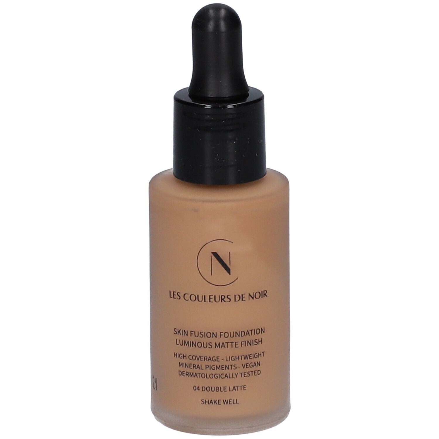 Les Couleurs de Noir Skin Fusion Foundation 04 Double Latte 30 ml Make up
