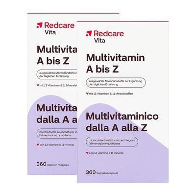 Redcare Vita Multivitamin A bis Z x2 2x360 St Kapseln