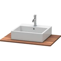 Duravit XSquare Massivholz-Konsole, 1 Ausschnitt, 800x20x550mm, XS061D07777
