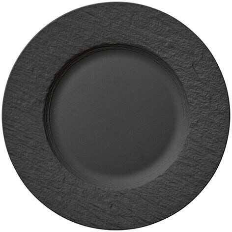 Villeroy & Boch Manufacture Rock Noire 27cm Flat Plate