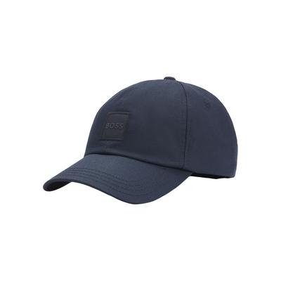 Baseball Cap BOSS ORANGE "Derrel-PL", Herren, blau (dunkelblau 404), Twill, Baumwolle, unifarben, Caps, mit Label-Aufnäher, Unisex