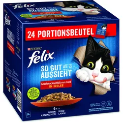 Felix So gut wie es aussieht,Geschmacksvielfalt vom Land - Multipack 4x2.04 kg