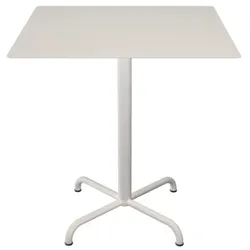 Pico Cafe-Tisch Outdoor Quadratisch Weiß Quadratisch 70 x 70 cm
