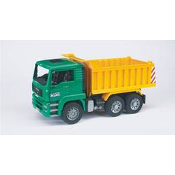 bruder Baufahrzeug Modell MAN LKW mit Kippmulde Fertigmodell Baufahrzeug Modell 2765