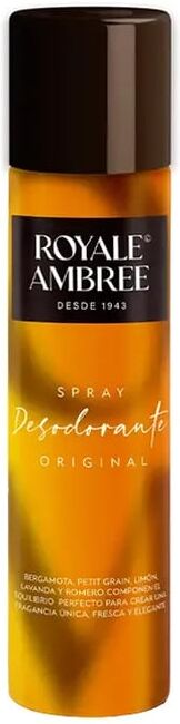 Royale Ambree Desodorizante Spray 250 ml
