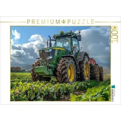 CALVENDO Puzzle Ernteeinsatz | 1000 Teile Lege-Größe 64x48cm Foto-Puzzle für glückliche Stunden