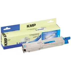 KMP, Toner, O-T19, kartusche für Oki C3300 (C)