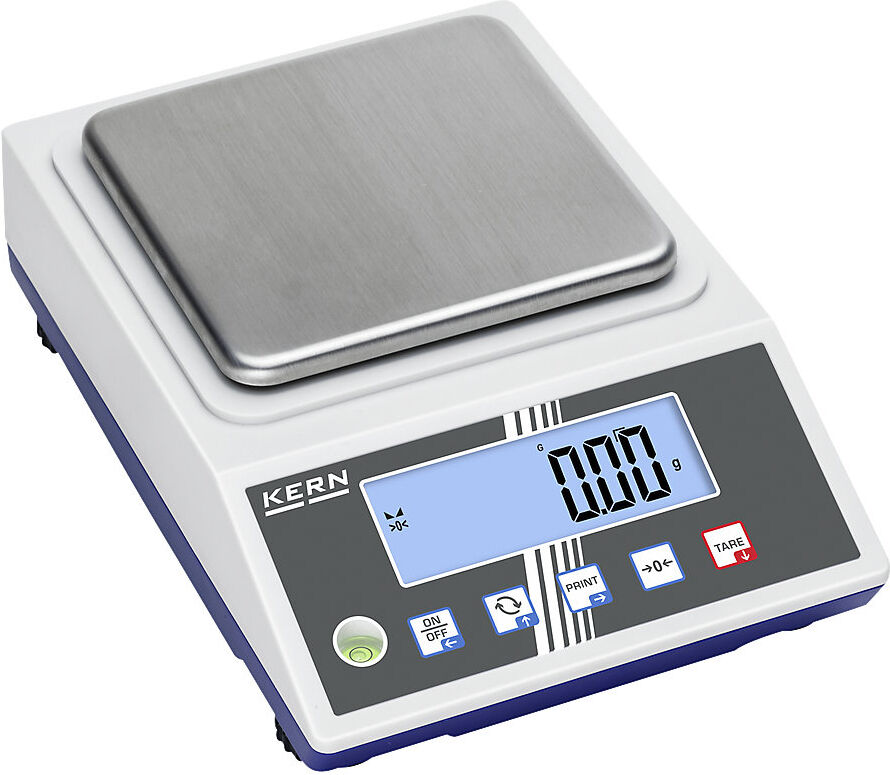 Präzisionswaage IoT-Line, Wägeplattform-BxT 163 x 245 mm, Wägebereich max. 600 g KERN