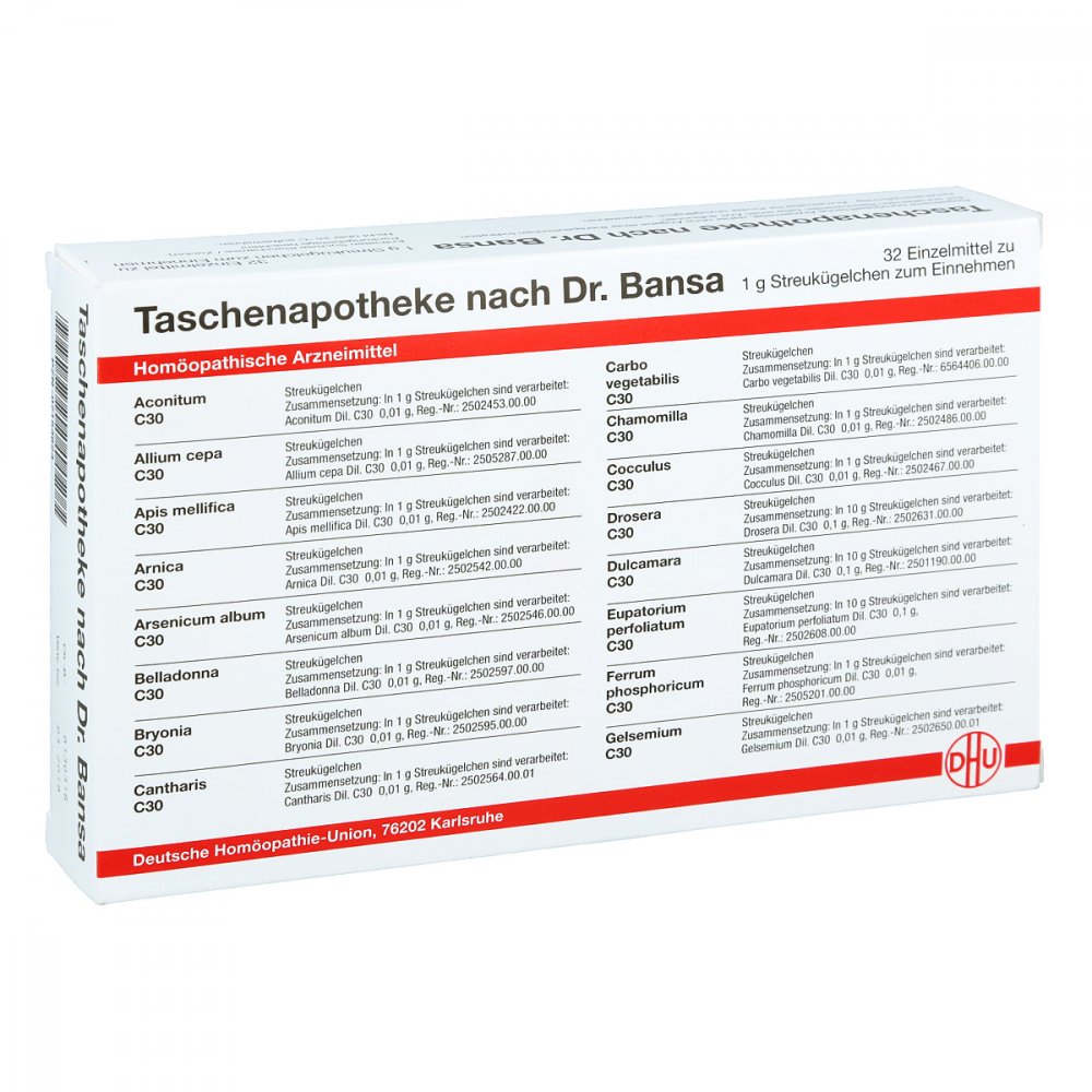 DHU-Arzneimittel GmbH & Co. KG Dhu Taschenapotheke Doktor bansa 07153623