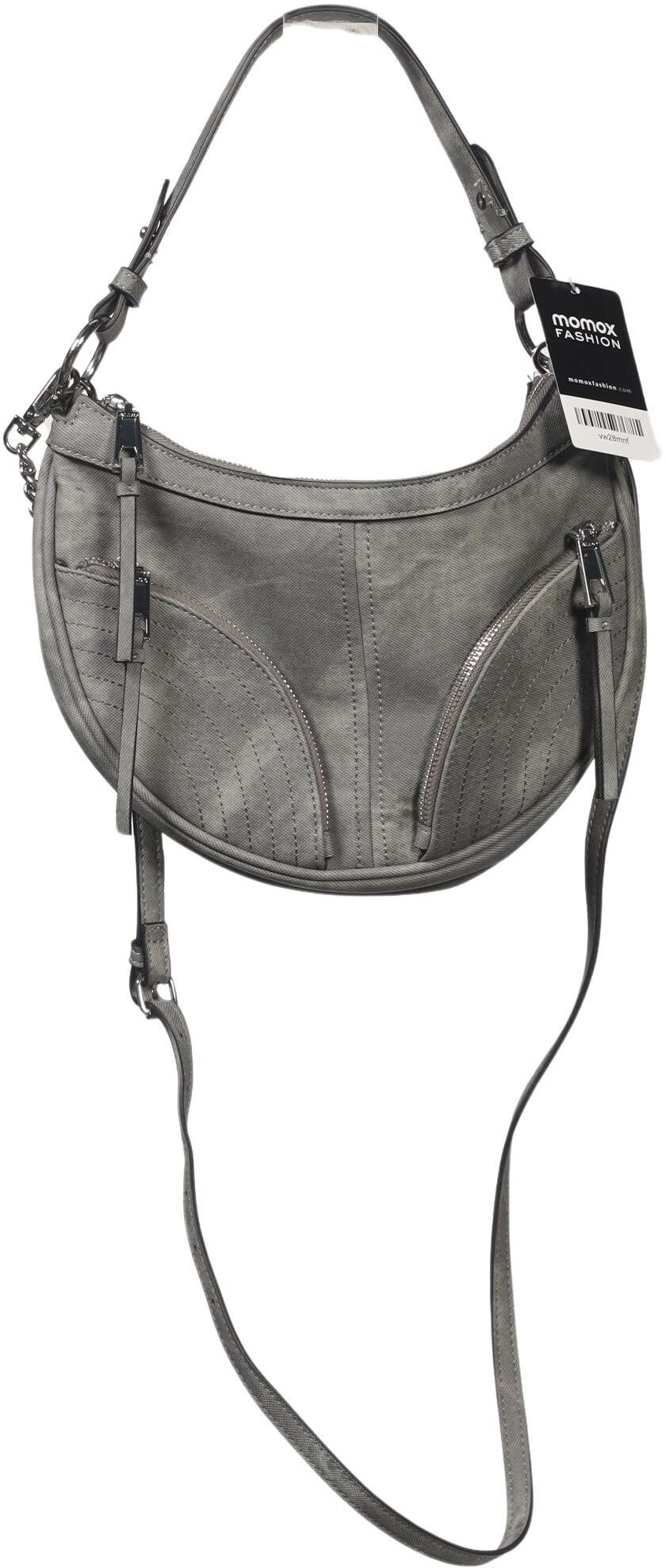 Aldo Damen Handtasche klein, Grau, Kunstleder - Second Hand