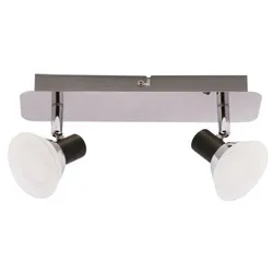 Wandlampe LED 2x6W 3000K IP44 ZUZA LED 2L 02845
