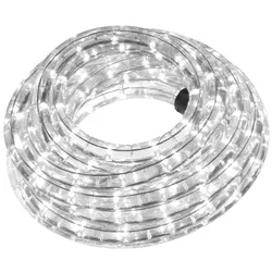 HQ Power Lichtschlauch, 36 leds/Meter, 2 Kanäle, für innen und außen, Controller, bunt, 9 m