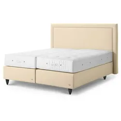 RUF Betten Boxspringbett London 200 x cm Stoff Beige