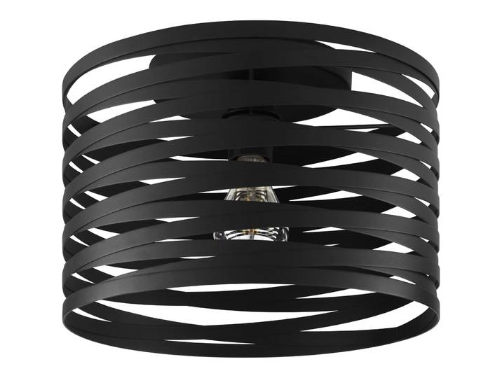 Eglo Deckenlampe Cremella Schwarz Stahl B 37 cm