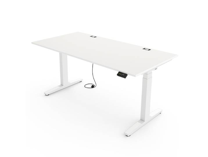 Yaasa Desk Expert, White, 140x80 cm - Standing desk