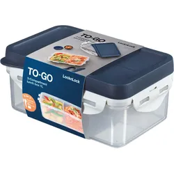 LOCK&LOCK Lunchbox mit Besteck und Einsatz 1l