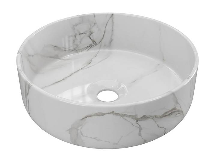 Vasque à poser céramique blanc
