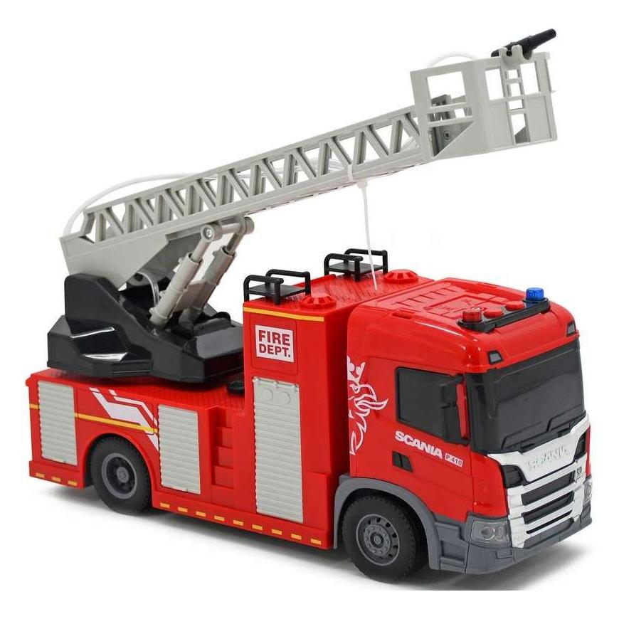 Toymax SCANIA brandbil m/stige, lys & lyd, 31x10x16,3cm (520593)