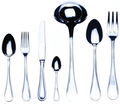 Mepra Boheme Flatware Set - 51 Pieces - Stainless Steel