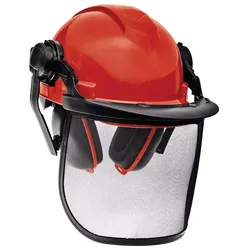 Einhell Forstschutzhelm BG-SH 2 Gehörschutz DIN-Norm EN 397 +A1