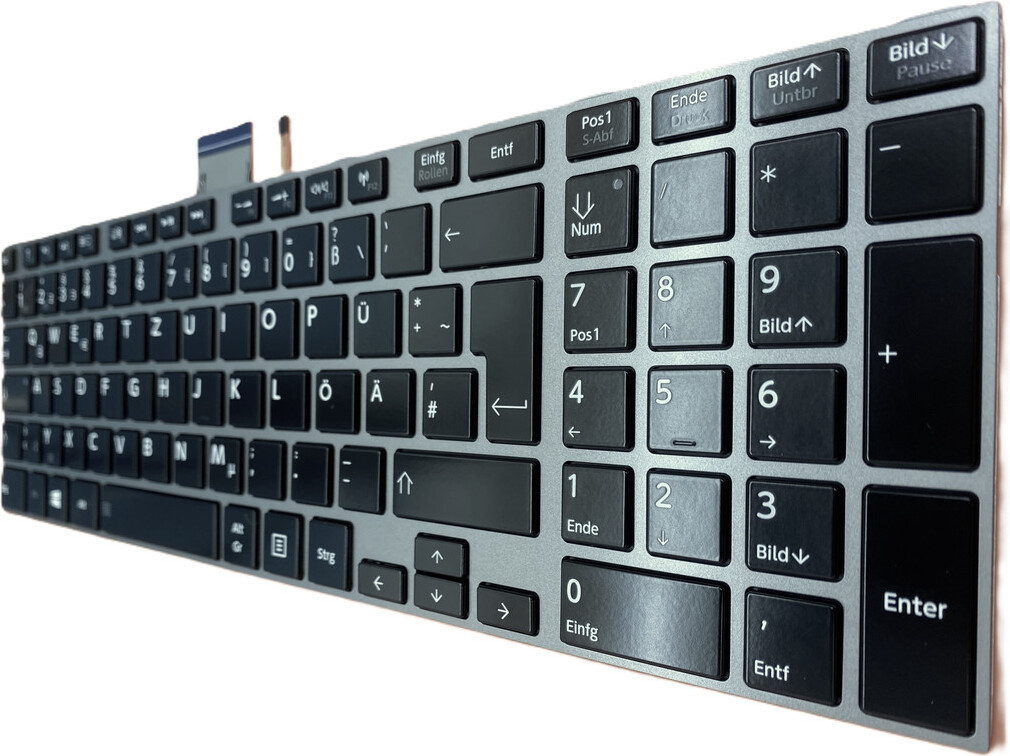 T-ProTek Duits toetsenbord compatibel met Toshiba Satellite L850-12K