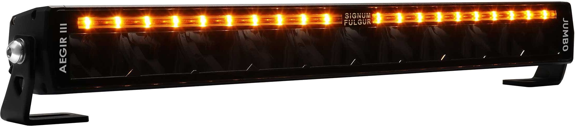 BARRA LED AEGIR 3SIGNUM FULGUR, POSIZIONE BIANCA + STROBO