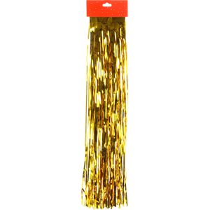 Böttcher-AG Lametta 67108, glatt, gold, Streifen, aus Kunststoff, 47 cm