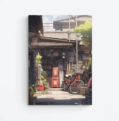 Uplifted Finds Botanical Ancient Pine   Japanese Zen Nature Canvas Art   Executive Studio & Oriental Sanctuary Decor tl1757 50 X 70 Cm No Frame