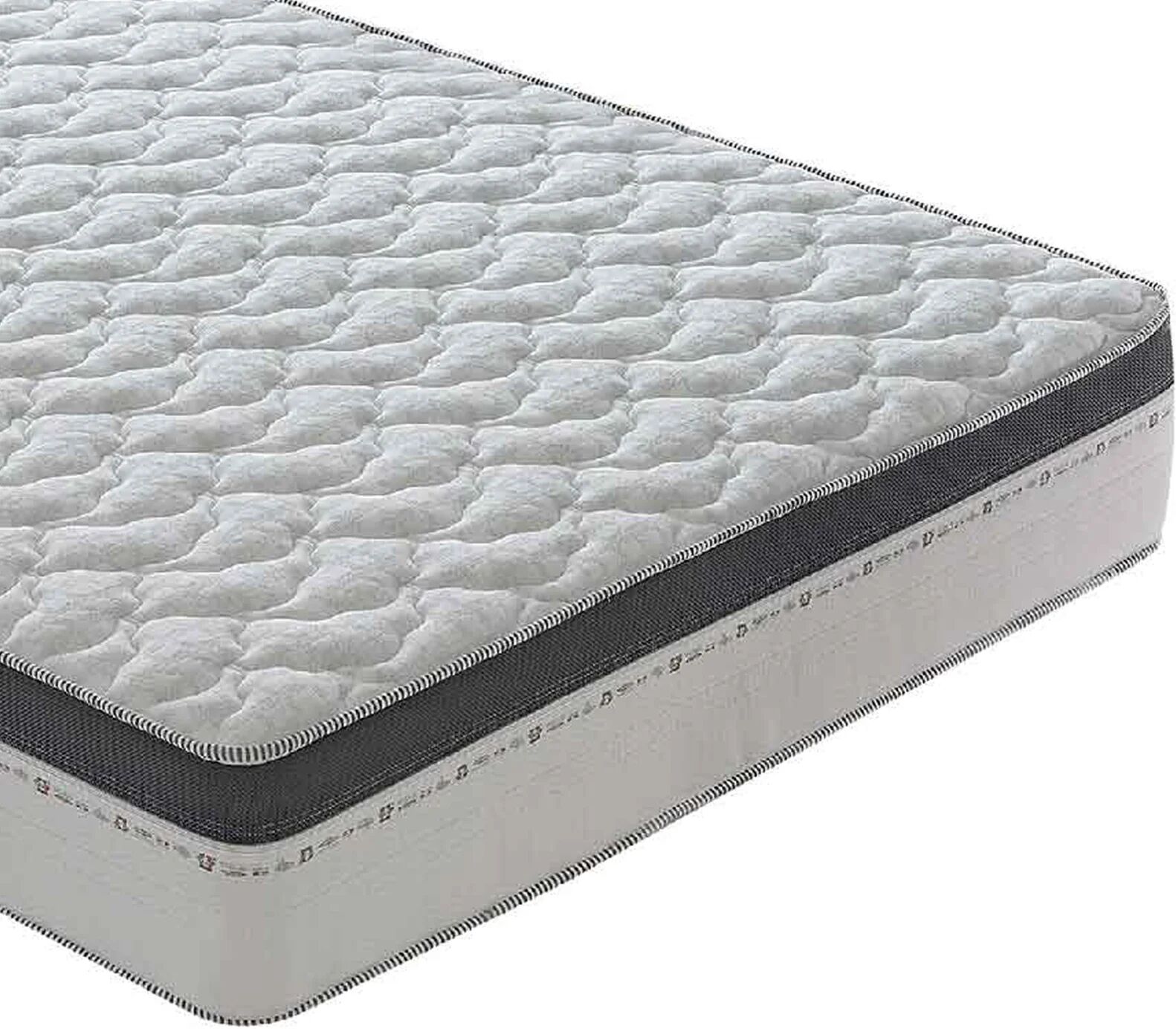 garneroarredamenti Materasso 160x195cm matrimoniale memory con molle Premium