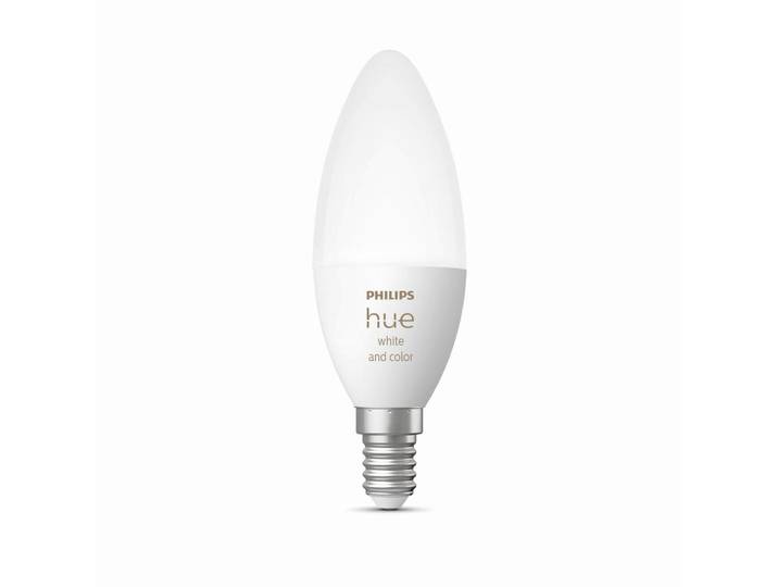 Philips HUE Led-Leuchtmittel, Weiss, Kunststoff, E14, G, 4 W, 10.6 cm, Lampen & Leuchten, Leuchtmittel, LED-Lampen, E14 LED