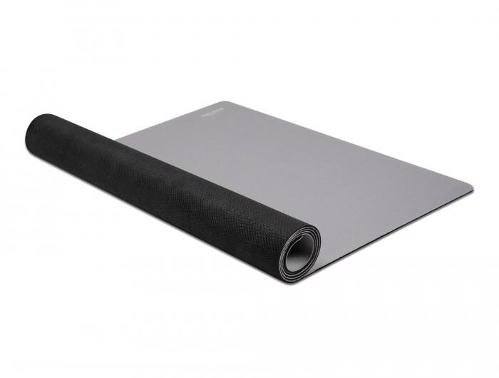 DeLOCK Tastatur und Mauspad 900 x 500 x 2 mm, grau 12043