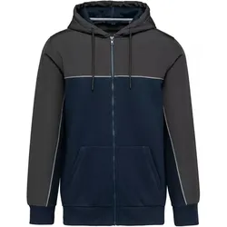Kariban,  Recycelte Kapuzen-Fleecejacke mit Reissverschluss (XS)
